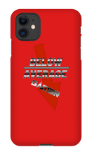 below_avg_gmr iPhone Phone Cases