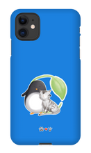 Penguin and ktten iPhone Phone Cases