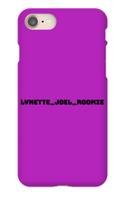 lynette_joel_roomie iPhone Phone Cases