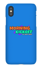 Morning Kickoff iPhone Case