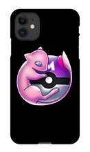 Mew on Master Ball iPhone Case