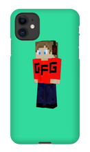 Gaming For Greatness Minecraft Skin iPhone Case