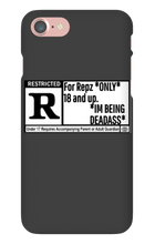 Rated R iPhone X Case