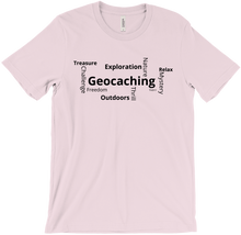 Geocaching cloud T-shirt - Black