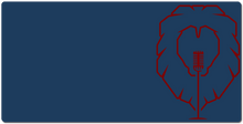 Logo XXL Mousepad Red
