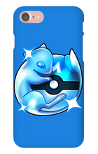 Shiny Mew on Shiny Master Ball Iphone Case
