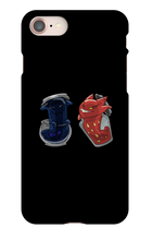 Red and Blue iPhone Phone Cases