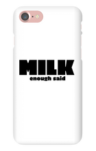 Milk iPhone Phone Cases