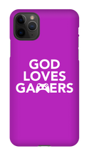 God Loves Gamers iPhone Case