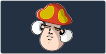 Fungi Mousepad Extra Grande ( ͡° ͜ʖ ͡°)