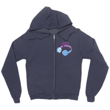 Headphones Zip Up Hoodie