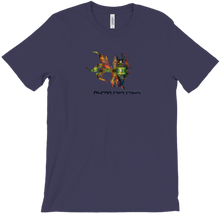 Alpha Fox Pack (Gre/Blue) (Front Logo) T-Shirt