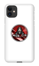 iPhone Phone Case with Mies_TTV Logo