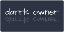 darrk_owner XXL Gaming Mousepad