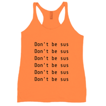 Don't be sus