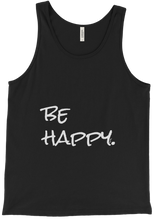 be happy. signature tank top