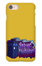 vaping_whovian iPhone Phone Cases