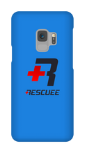 RESCUEE Samsung Phone Case Black and Red Logo