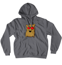 Heart Eyes Sandbag Pullover Hoodie by BeardofOz