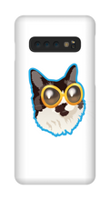 CoolAmora Blue Print Samsung Phone Cases