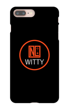 NLWITTY Circle Logo iPhone Phone Case - Black