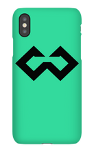 Cereal_Wars iPhone Phone Case (Black Out Logo)