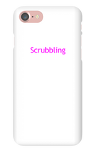 Simple Scrubbling iphone 8 case