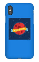 Welcome To mars Iphone case