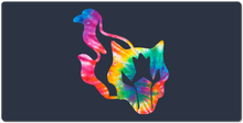 Hex Tie Dye XXL Gaming Mousepad