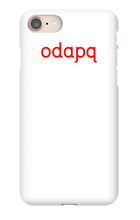 odapq iPhone Phone Cases
