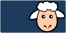 iiiWhiteSheep XXL Gaming Mousepad
