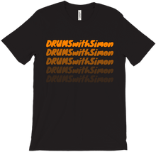 DRUMSwithSimon font T-Shirt