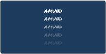 Musematte med logo