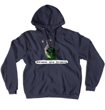 Aliens Are Groovy Hoodies