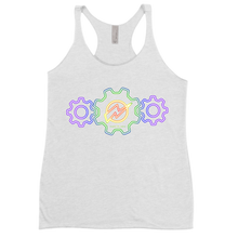 Rainbow gears women's racerback