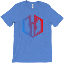 Blue-to-Red Logo T-Shirt