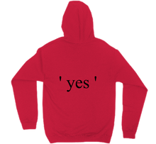 SpacerMemes ' yes ' Hoodie (Back)