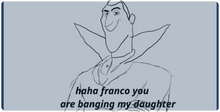 haha franco you are banging my daughter big mp