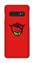 Cover Samsung (Rosa rossa senza scritte)