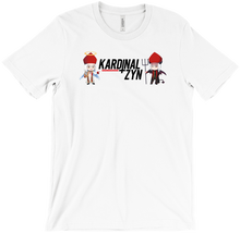 Angel/Devil Chibi with Text Logo - T-Shirt