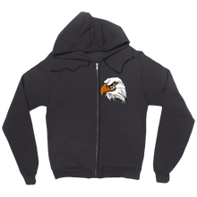 thebald_eagle Zip Up Hoodie