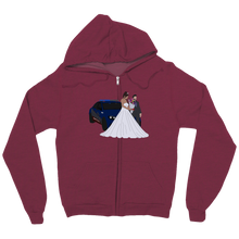 Wedding Zip-up-hoodie