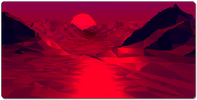 Red Sun XXL Gaming Mousepad