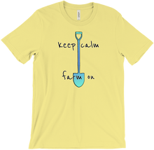 Keep Calm, Farm On [BLUE & BLACK]