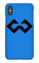 Cereal_Wars iPhone Phone Case (Black Out Logo)