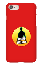 hardikgamingff iPhone Phone Cases