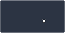 XXLmousepad Lama Logo White