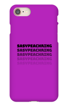 sasypeachring iPhone Phone Cases