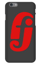 drumfacejames iPhone Case (Red Logo)