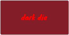 Dark Die XXL EgérPad